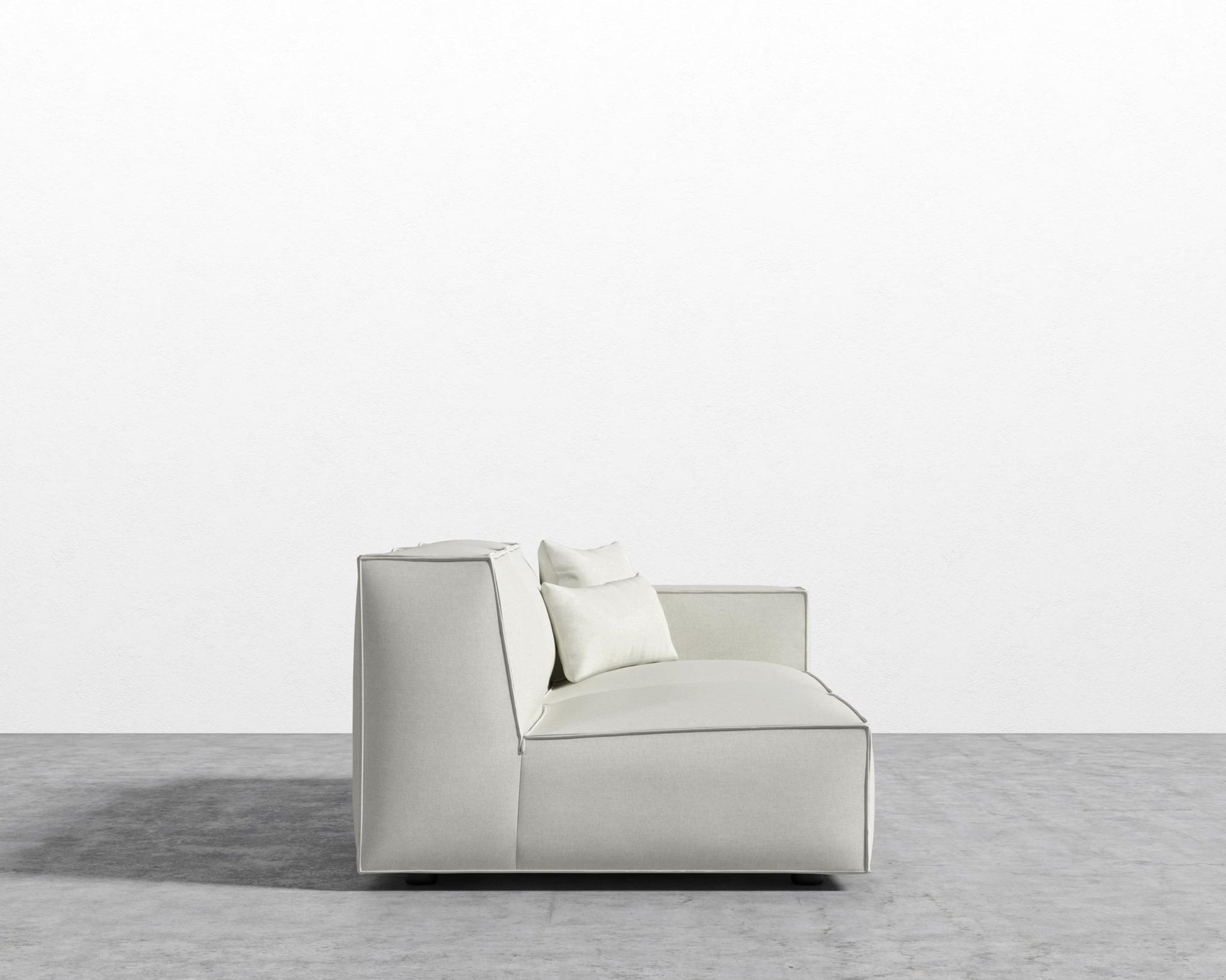 Porter_Right_Arm_Two_Seater_Modern_Felt - Alesund