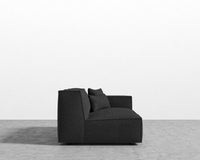 Porter_Right_Arm_Two_Seater_Chatou Boucle - Caviar