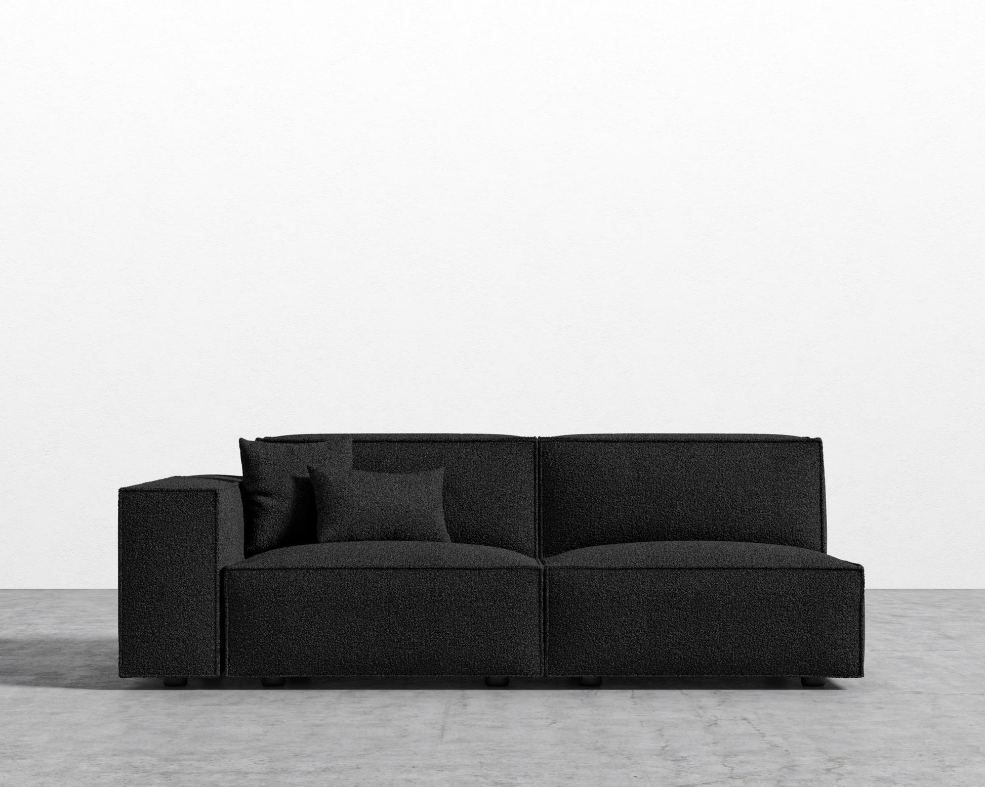 Porter_2 Seater-Right_Chatou Boucle - Caviar