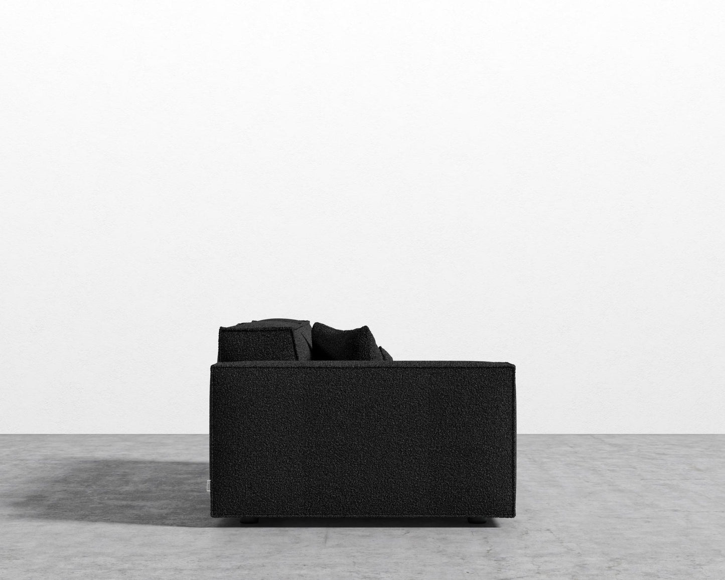 Porter_2 Seater-Right_Chatou Boucle - Caviar