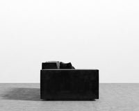 Porter_2 Seater-Right_Plush Velvet - Black