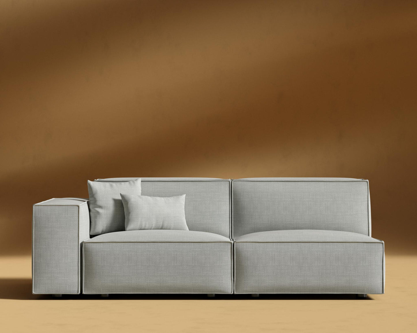 Porter Left Arm Two Seater