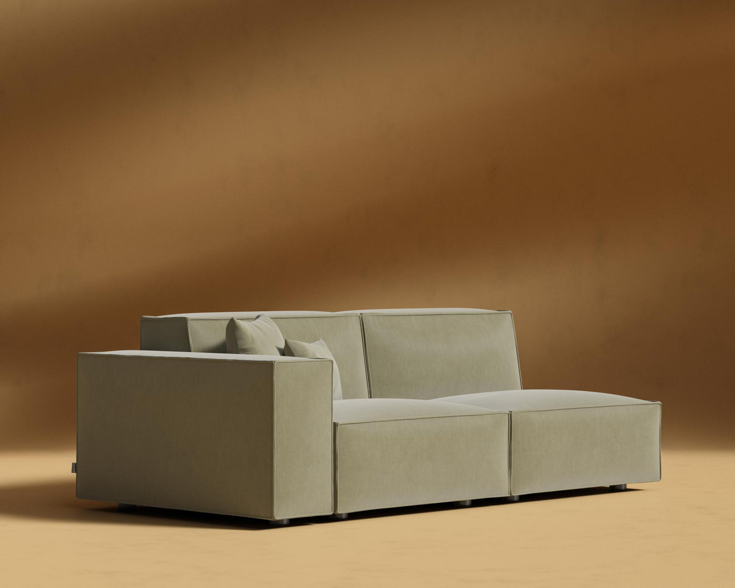 Porter Left Arm Two Seater