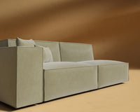 Porter Left Arm Two Seater