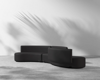 Tano Outdoor Curved S-Shape Modular Sectional