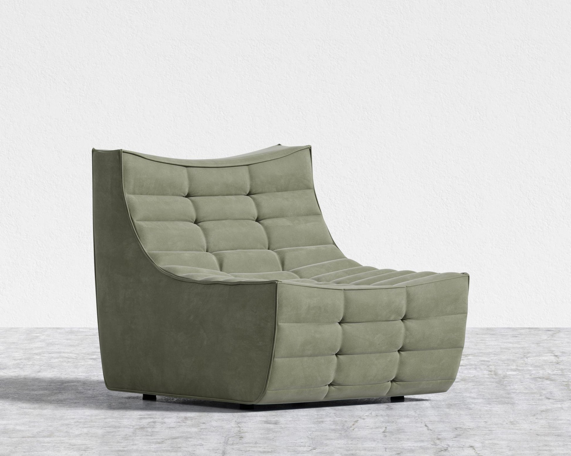Tanner Armless - Venice Vegan Suede - Sage