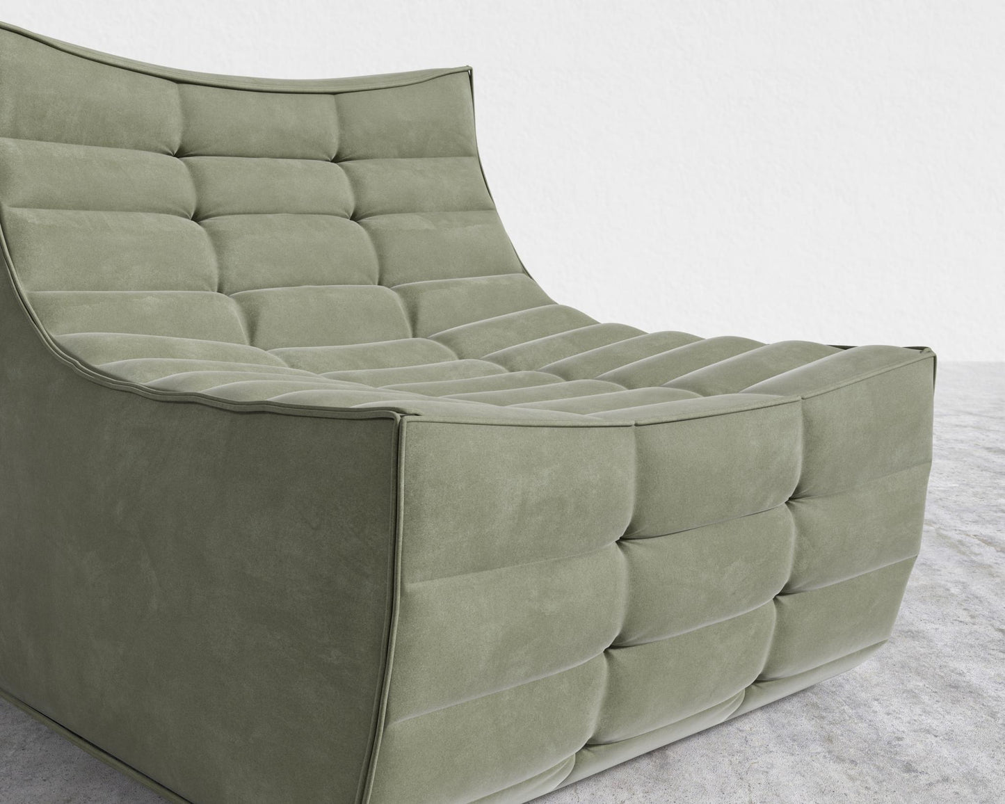 Tanner Armless - Venice Vegan Suede - Sage