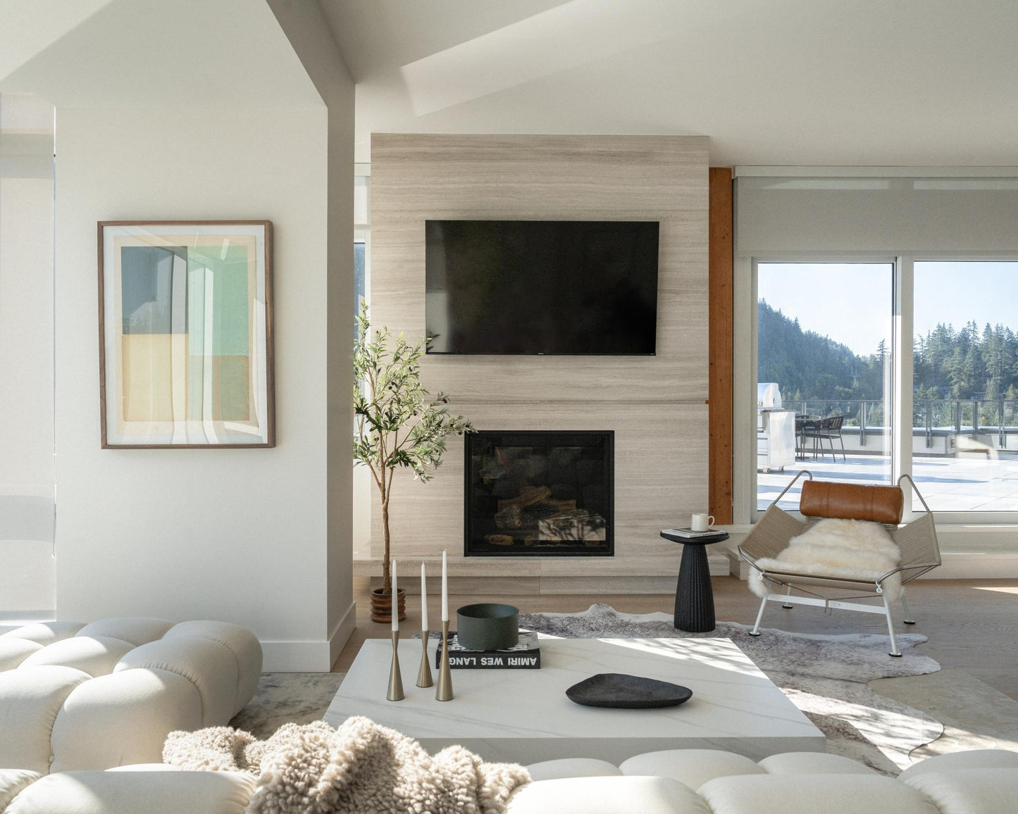 Flag Halyard Chair and Ottoman