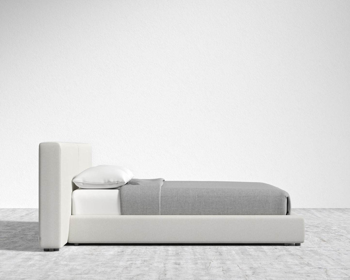 Kaye Slipcover Bed - King, Modern Felt - Alesund