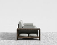 Kyoto Modular Sofa - Kyoto Truffle - Deep-cut, Performance Linen - Dove