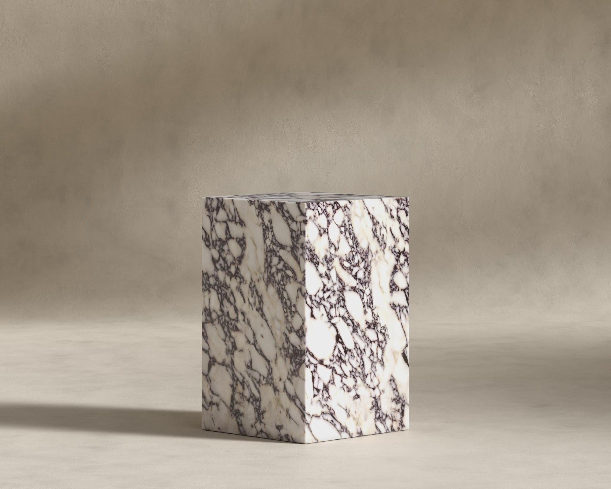 Liza Side Table (Black Label) - Viola Marble
