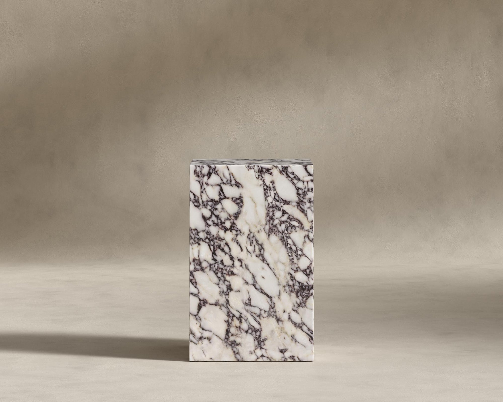 Liza Side Table (Black Label) - Viola Marble