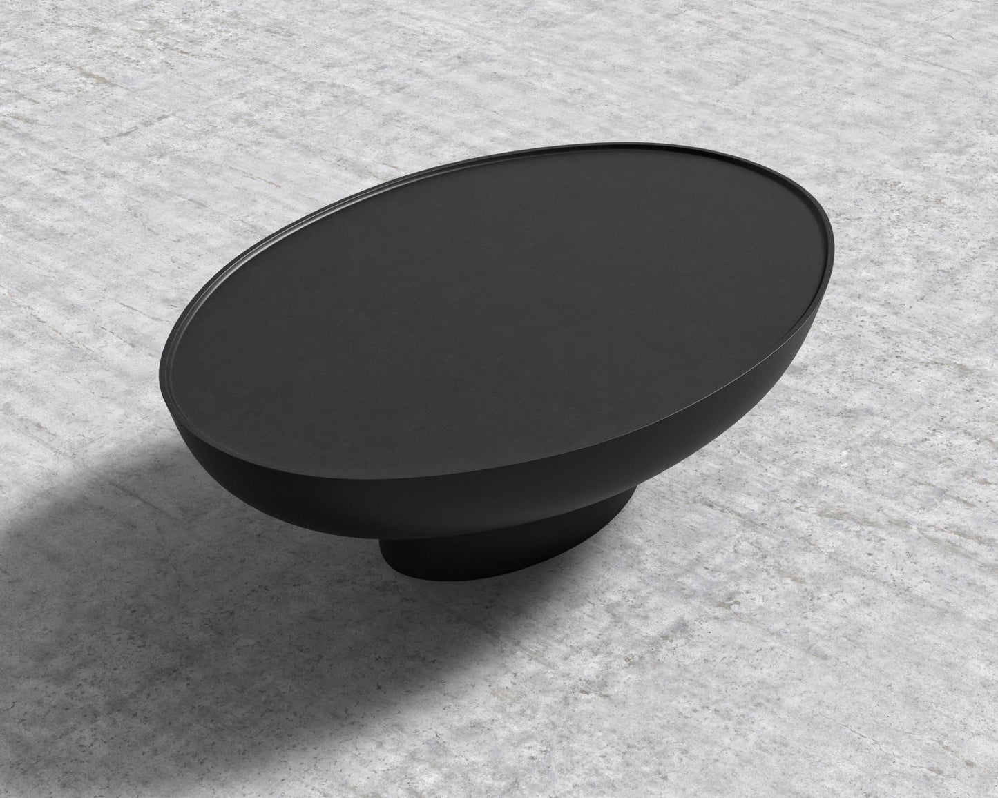 Maria Coffee Table - Black Concrete