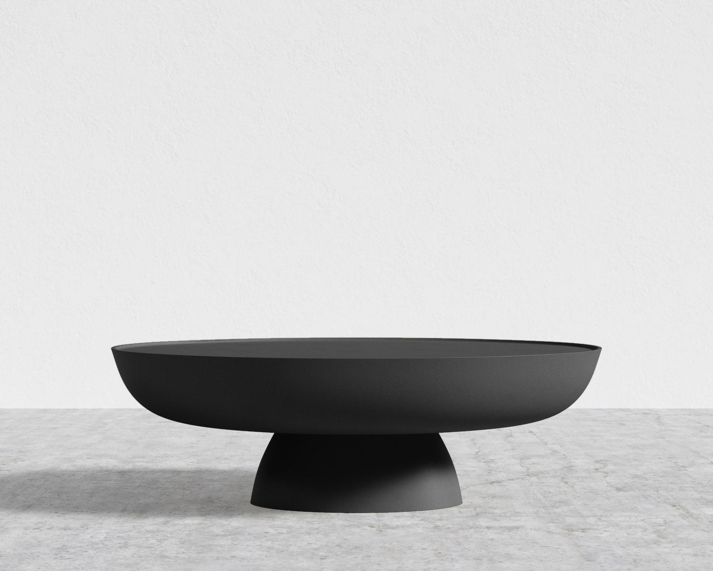Maria Coffee Table - Black Wax Concrete