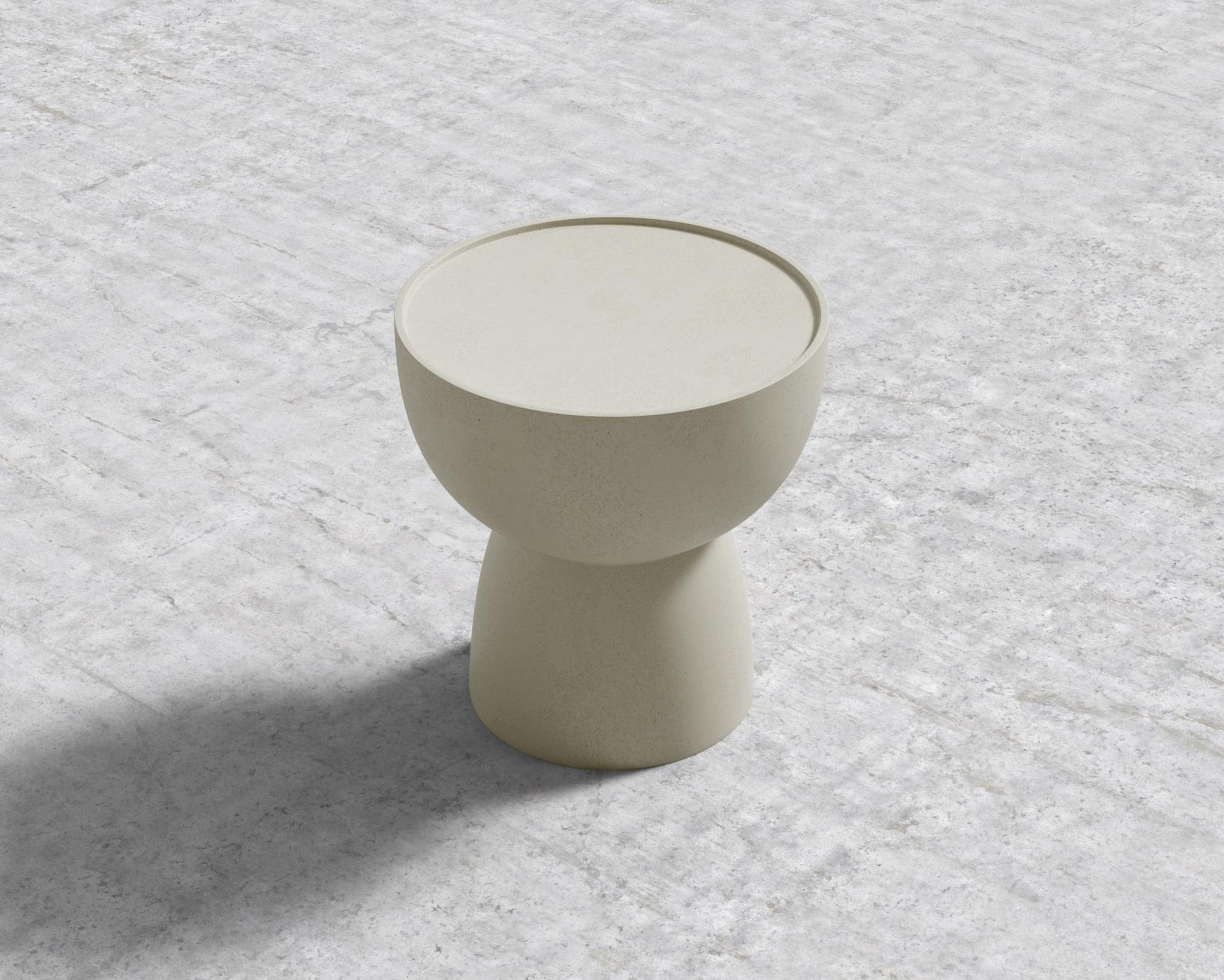 Maria Side Table - Alabaster Concrete