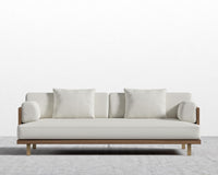 Maria Sofa - Maria Brushed Brass, Modern Felt - Alesund