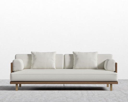 Maria Sofa - Maria Brushed Brass, Modern Felt - Alesund