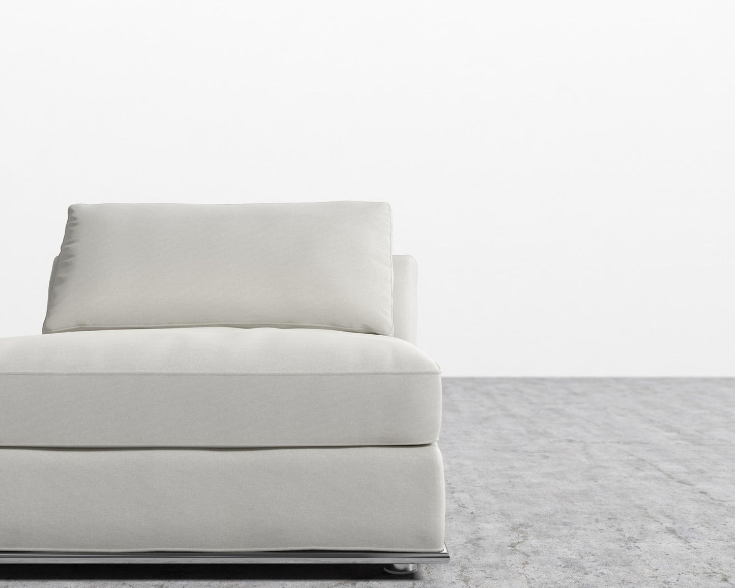 Milo 1 Seater - Armless - Modern Felt - Alesund
