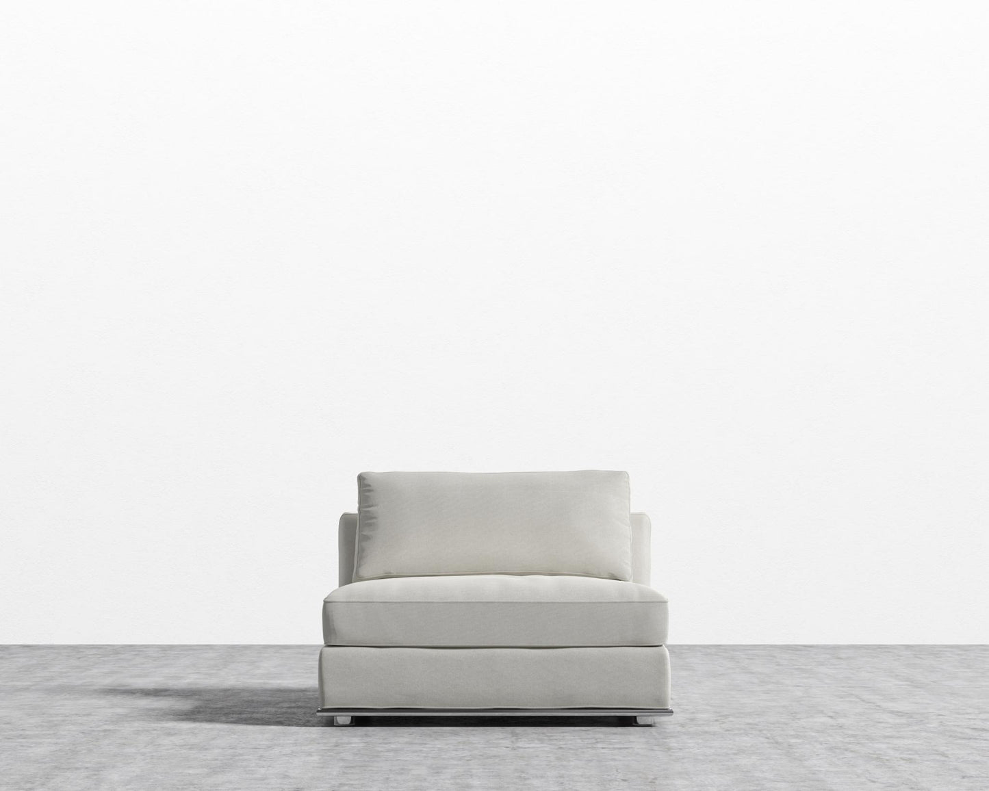 Milo 1 Seater - Armless - Modern Felt - Alesund