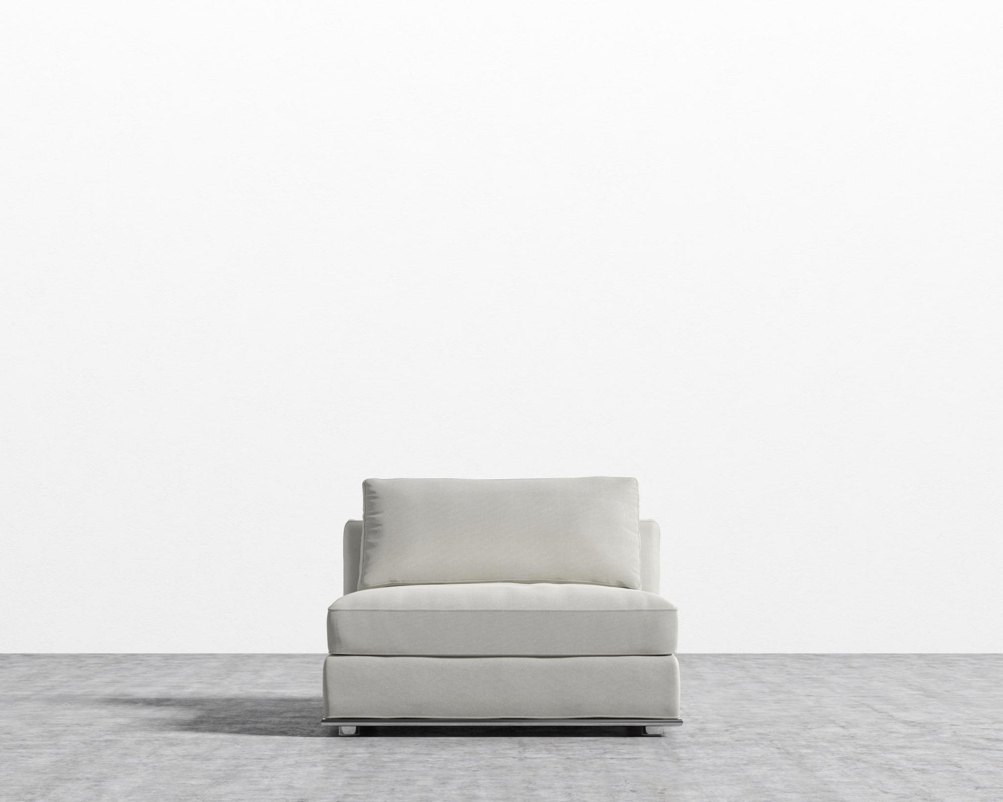 Milo 1 Seater - Armless - Modern Felt - Alesund