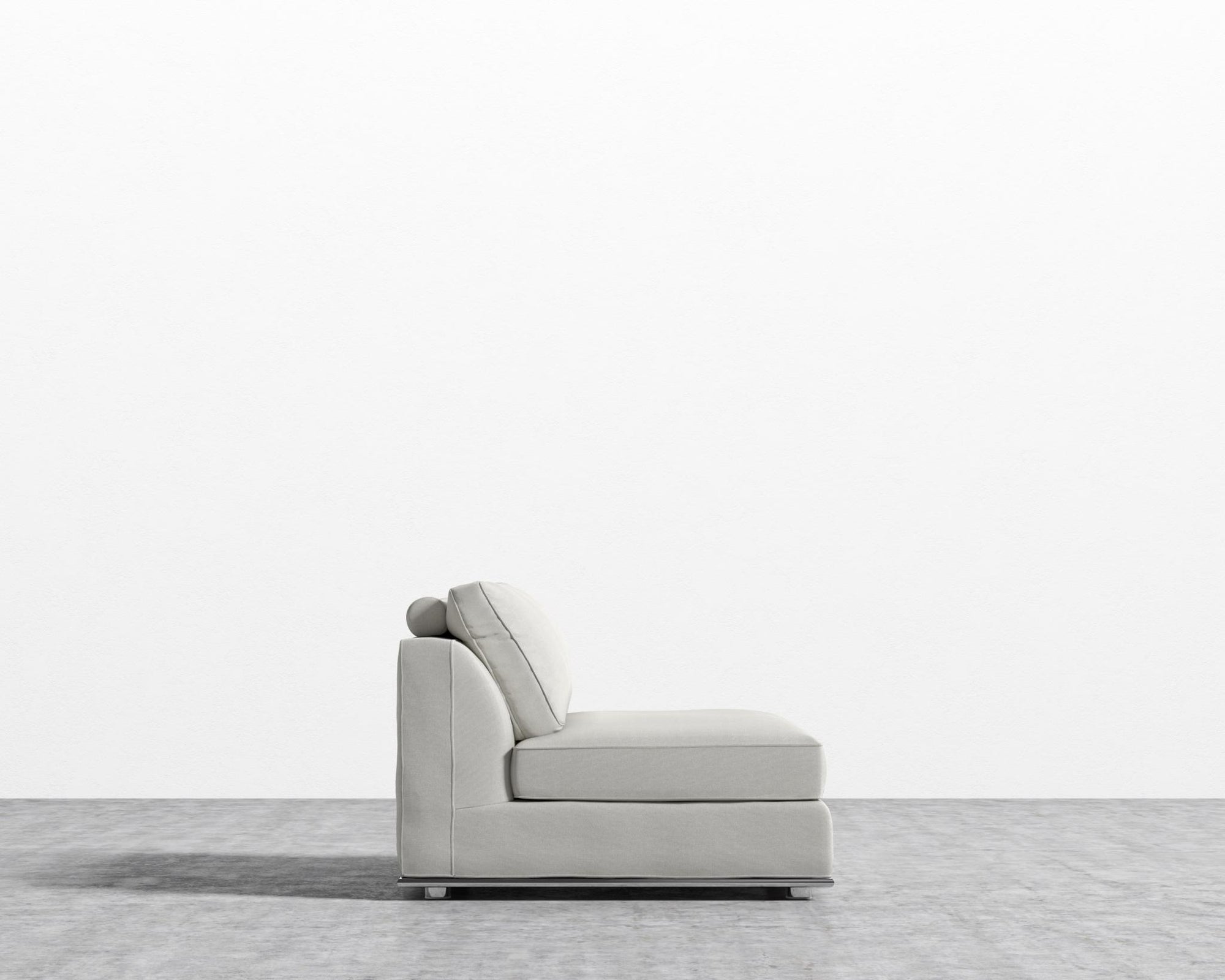Milo 1 Seater - Armless - Modern Felt - Alesund