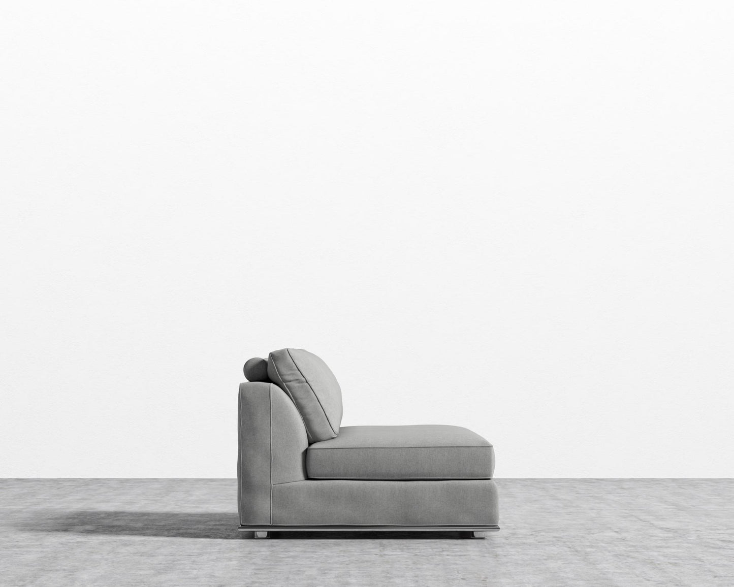 Milo 1-Seater - Armless - Modern Felt - Malmo