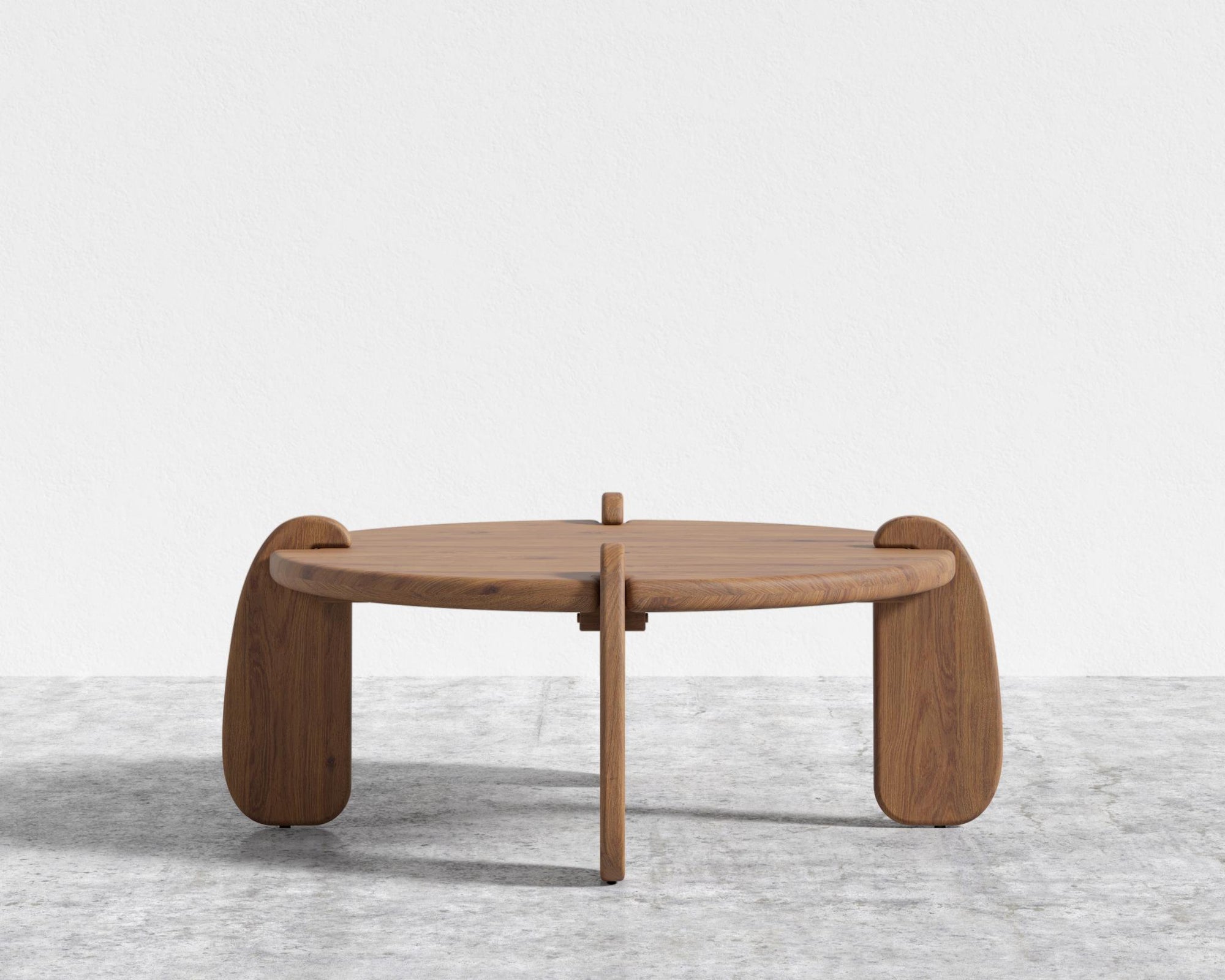 Orb Coffee Table - Walnut Acacia