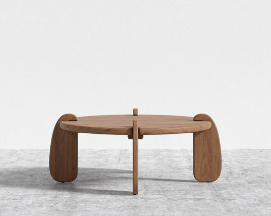 Orb Coffee Table - Walnut Acacia