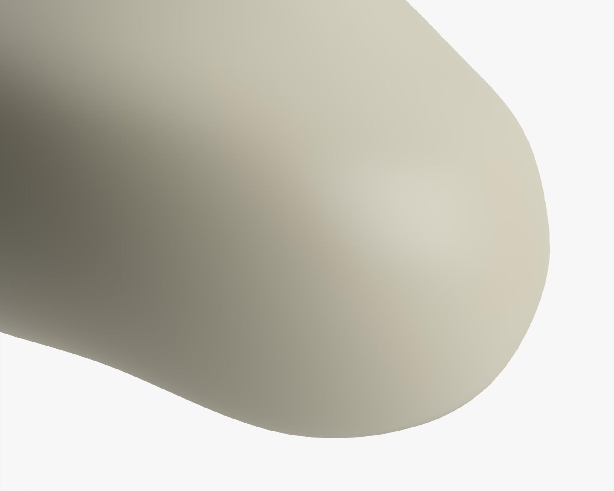 Organa Pendant - Small, Matte Alabaster