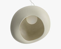 Organa Pendant - Small, Matte Alabaster