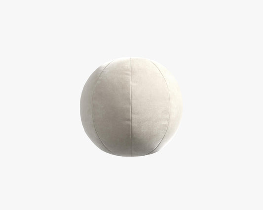 Sphere Pillow - Venice Vegan Suede - Latte