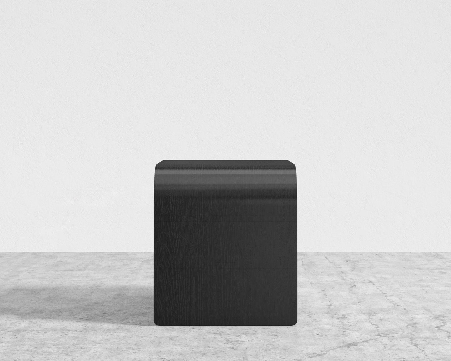 Vienna Nightstand - Ebony w/ Black Oak Veneer	